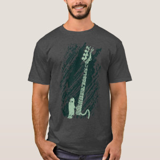ベースギターグランジ Tシャツ