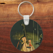 ベースギタープレーヤー キーホルダー (正面)