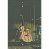 ベースギタープレーヤー シール (正面)