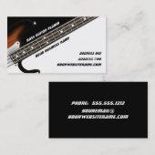 ベースギタープレーヤー 名刺 (正面/裏面)