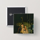 ベースギタープレーヤー 缶バッジ (正面&裏面)