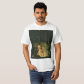 ベースギタープレーヤー Tシャツ (正面フル)