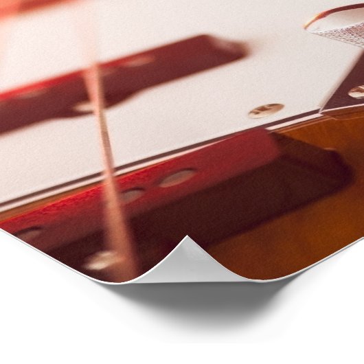 ベースギター2 ポスター (角)