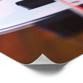 ベースギター3 ポスター (角)