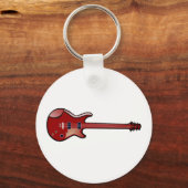 ベースギター キーホルダー (正面)