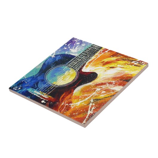 ベースギター タイル (側面)