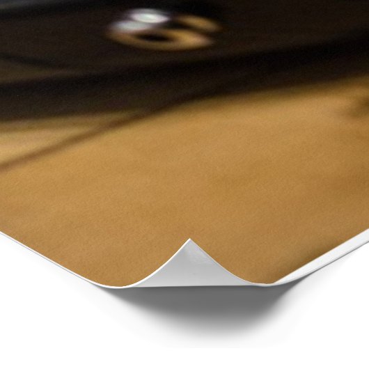 ベースギター ポスター (角)