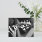 ベースギター ポストカード (スタンド正面)