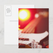 ベースギター ポストカード (正面/裏面)