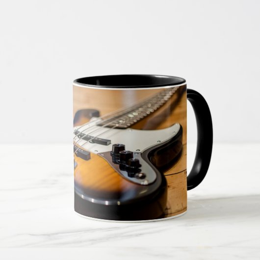 ベースギター マグカップ (正面右)