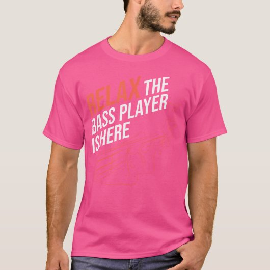 ベースギター Tシャツ (正面)