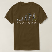 ベースギターEvolutionTShirt Tシャツ (デザイン正面)