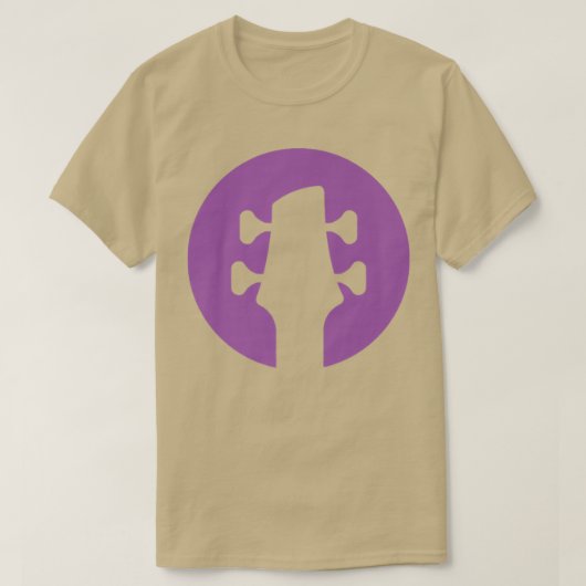 ベースギターPlayerBassist - Headstock89 Tシャツ (デザイン正面)