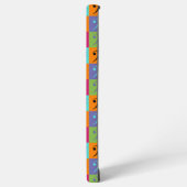 ベースクレフ、 音符記号ミュージカルパターン SAMSUNG GALAXYケース (左側面)