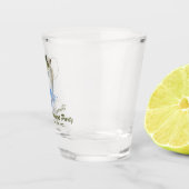 ベースゴーン魚釣り退職 ショットグラス (右)