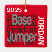 ベースジャンパー超並外カスタム セラミックオーナメント (裏面)