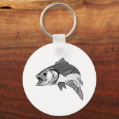 ベースストライプの キーホルダー (正面)