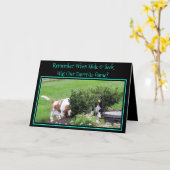 ベースセおもしろいット付きの"Hide & Seek"誕生日カード カード (黄色い花)