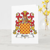 ベースタン家紋 カード (黄色い花)