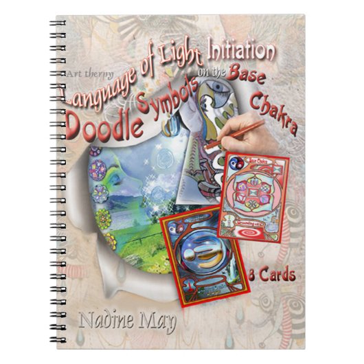 ベースチャクラフロントカバー ノートブック (正面)