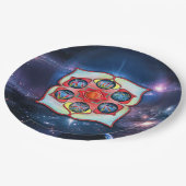 ベースチャクラ ペーパープレート (アングル)