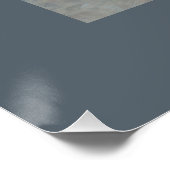 ベースニュートラルトーン抽象芸術表現主義コラージュ ポスター (コーナー)