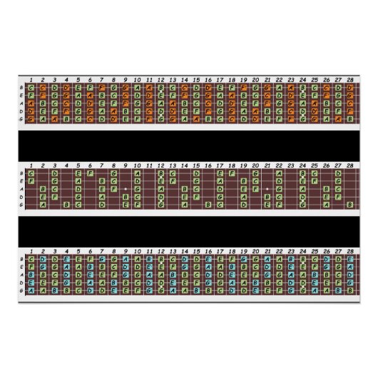 ベースノートポスター紙（半光沢） ポスター (正面)