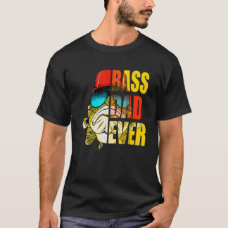 ベースパパエバーラブ魚釣り父の日 Tシャツ