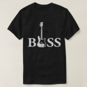 ベースフェンダーベースプレイヤーギフト Tシャツ (デザイン正面)