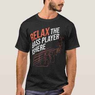 ベースプレイヤーが来た ベースギター Tシャツ