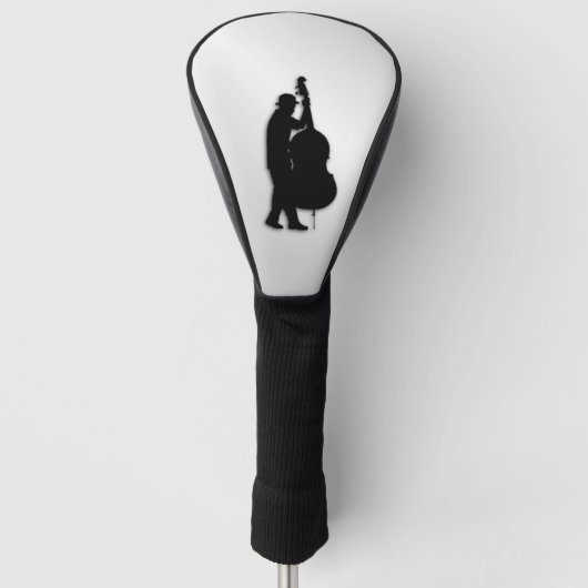 ベースプレイヤーシルバー ゴルフヘッドカバー (正面)