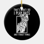 ベースプレイヤーバスギター セラミックオーナメント (裏面)