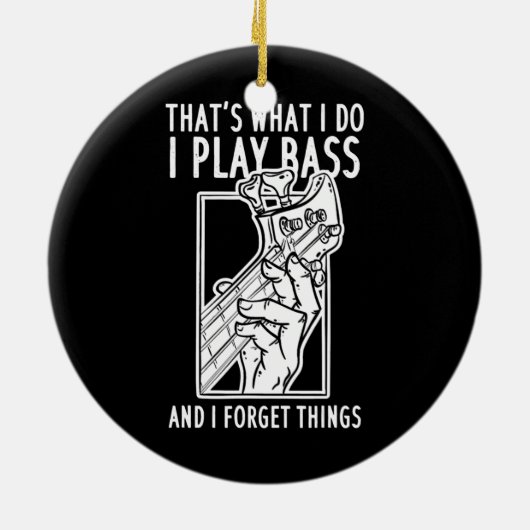 ベースプレイヤーバスギター セラミックオーナメント (裏面)