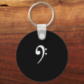 ベースプレーヤーのキーチェーン キーホルダー (正面)