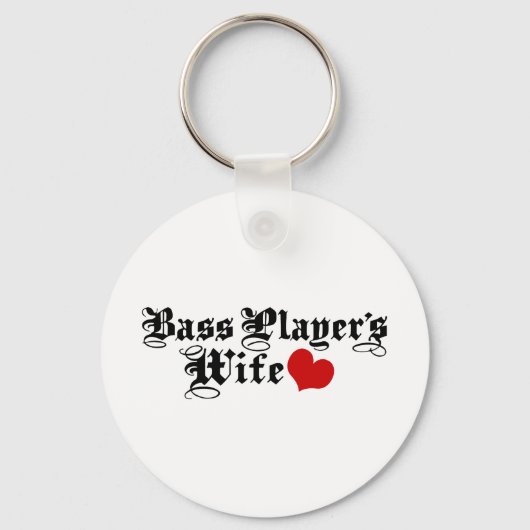 ベースプレーヤーの妻 キーホルダー (正面)