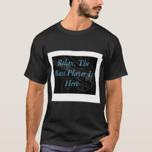 ベースプレーヤーのTシャツ。 Tシャツ