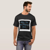 ベースプレーヤーのTシャツ。 Tシャツ (正面フル)