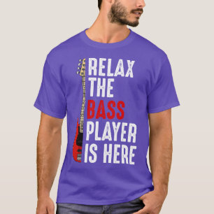 ベースプレーヤーバスギタリラックスーザ・ベースプレーヤーI Tシャツ