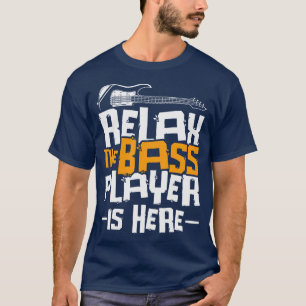 ベースプレーヤー楽器ベースギター奏者 Tシャツ