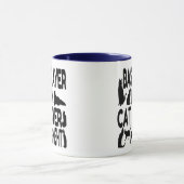 ベースプレーヤー猫好き マグカップ (中央)