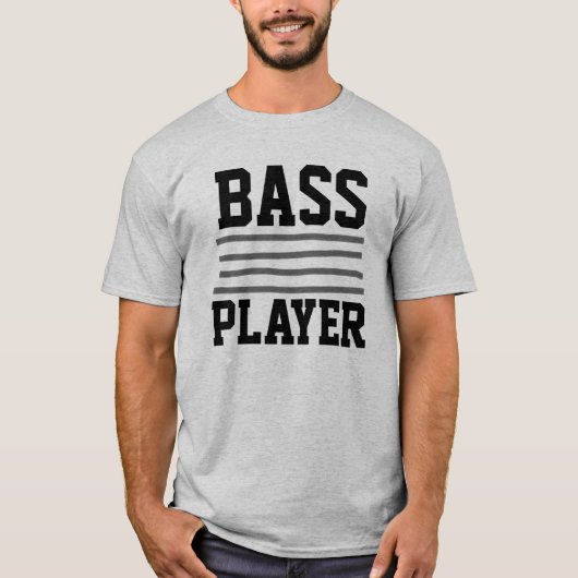 ベースプレーヤー Tシャツ (正面)