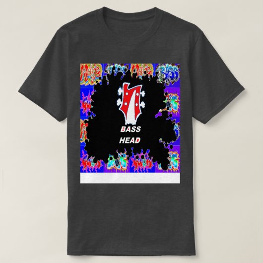 ベースヘッド Tシャツ (デザイン正面)