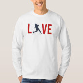 ベースボールが好き Tシャツ (正面)