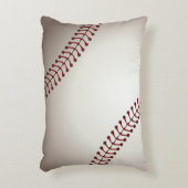 ベースボールまたはソフトボールのデザイン アクセントクッション (正面(垂直))