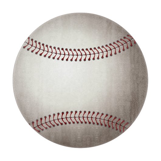 ベースボールまたはソフトボールのデザイン カッティングボード (正面)