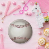 ベースボールまたはソフトボールのデザイン ペーパープレート (パーティー)