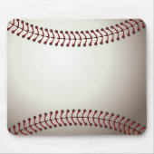 ベースボールまたはソフトボールのデザイン マウスパッド (正面)