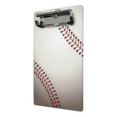 ベースボールまたはソフトボールのデザイン ミニクリップボード (アングル2)