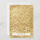 ベースボールまたはボウジェンダーの表示パーティー 招待状 (裏面)