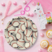 ベースボールエンマセ ペーパープレート (パーティー)